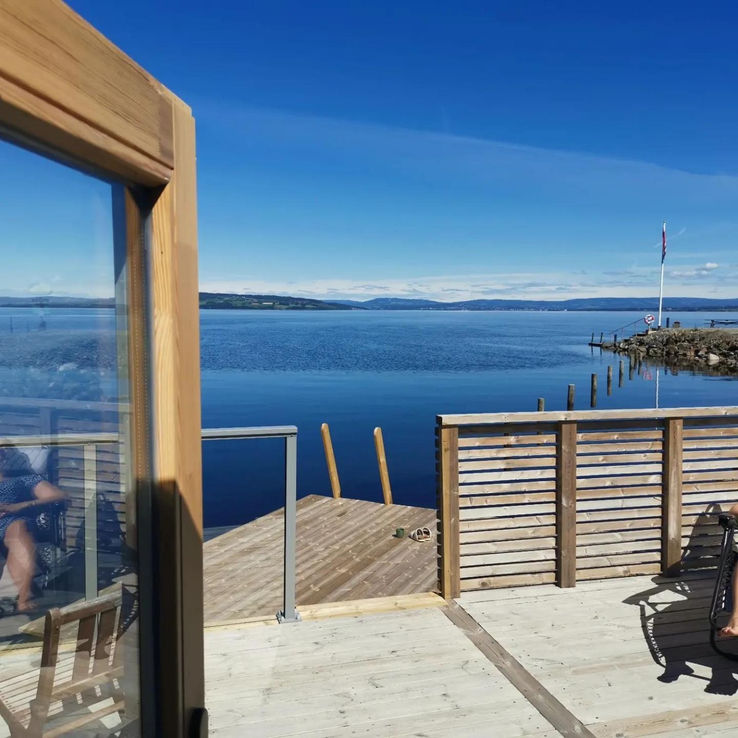 Idylliske Evjua Ved Mjosa Hotel Skreia Екстериор снимка