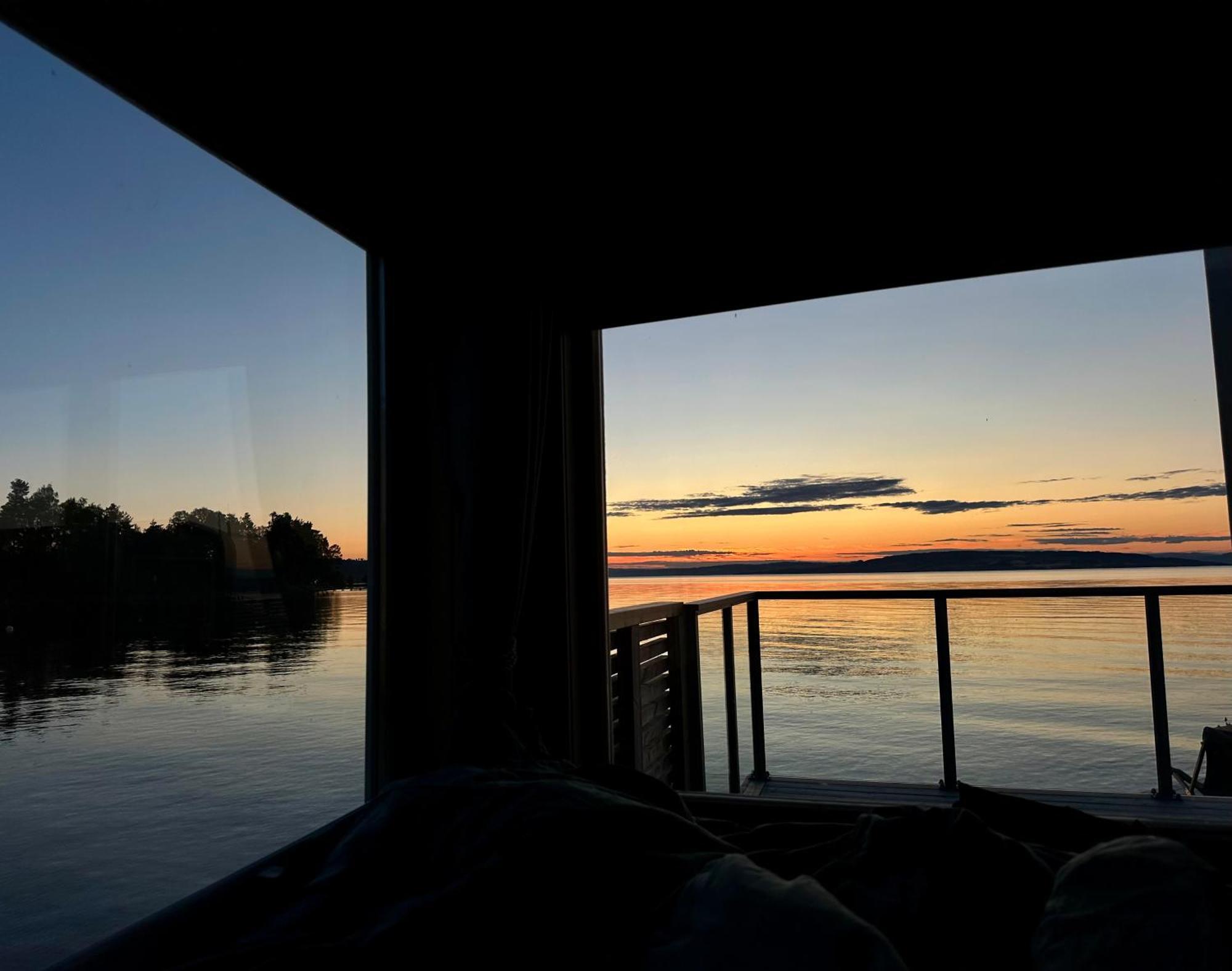 Idylliske Evjua Ved Mjosa Hotel Skreia Екстериор снимка