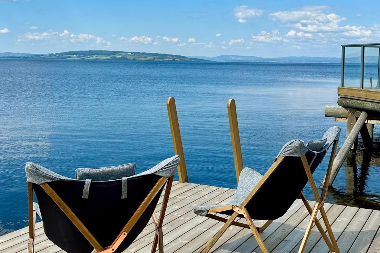 Idylliske Evjua Ved Mjosa Hotel Skreia Екстериор снимка