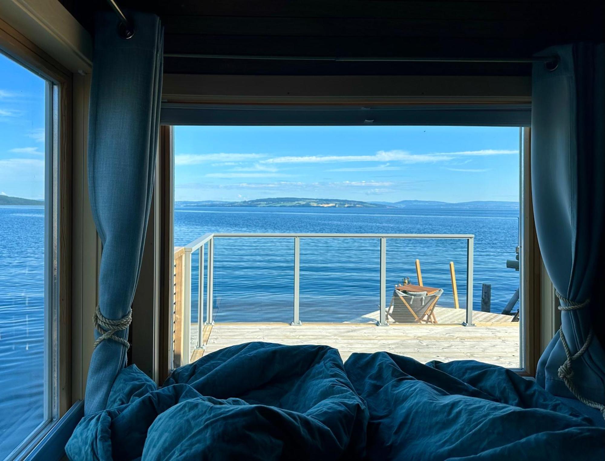 Idylliske Evjua Ved Mjosa Hotel Skreia Екстериор снимка