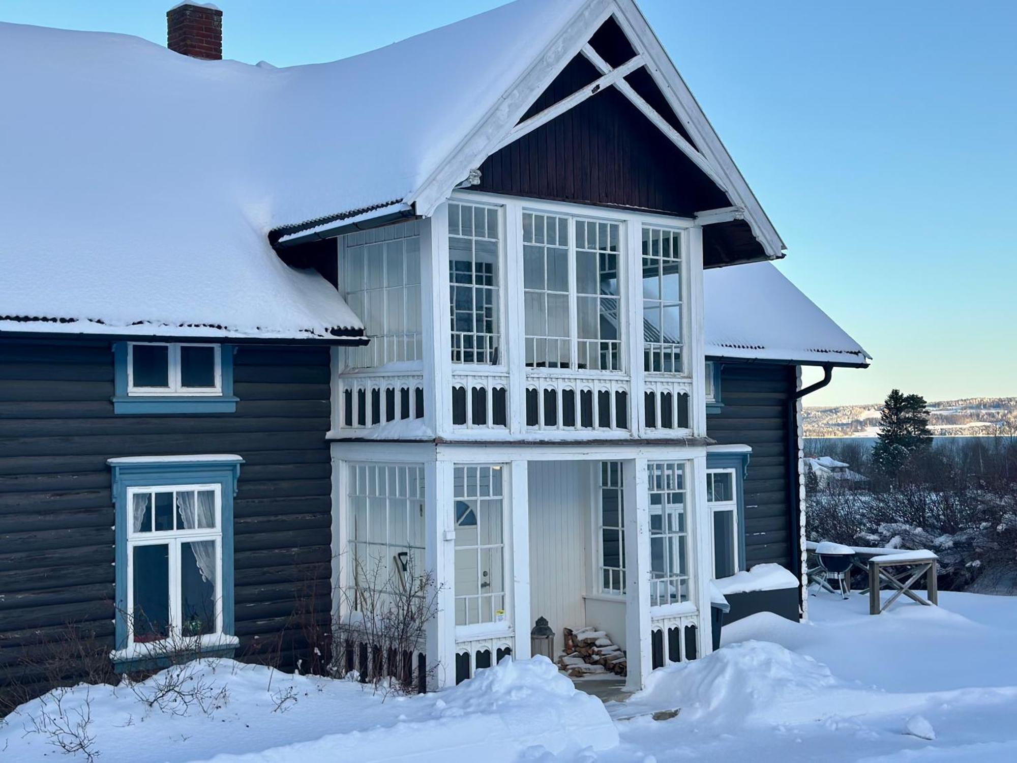Idylliske Evjua Ved Mjosa Hotel Skreia Екстериор снимка